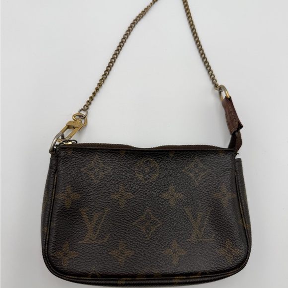 Louis Vuitton Handbags - Louis Vuitton Brown Monogram Mini Pochette Accessoire